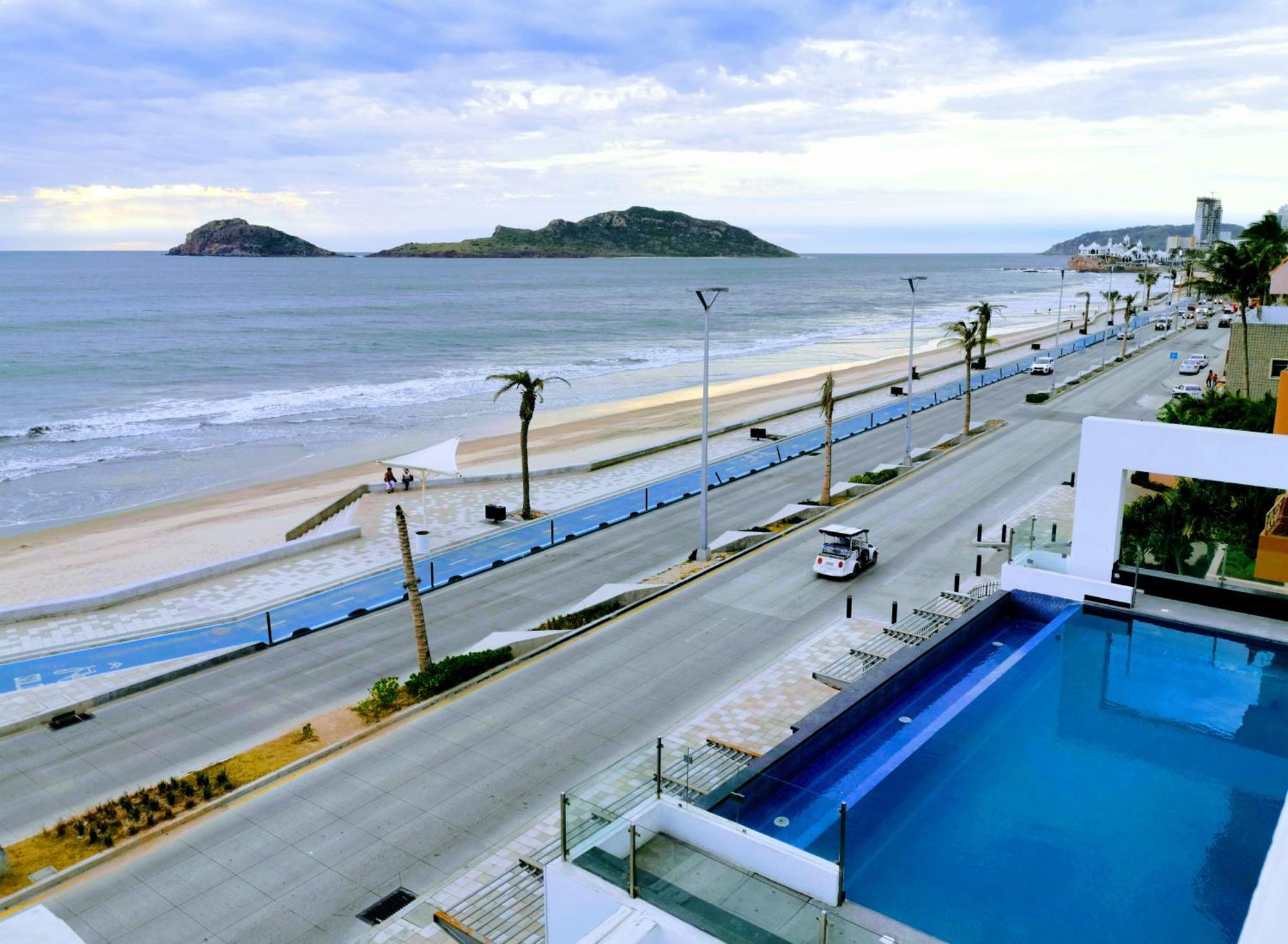 Coral Island Beach View Hotel Mazatlán Kültér fotó
